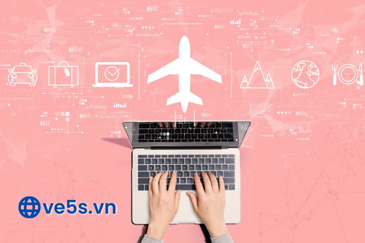 Hệ thống đặt vé máy bay giá rẻ nội địa và quốc tế: ve5s.vn